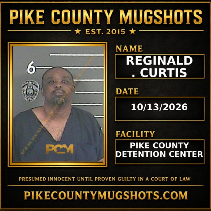 REGINALD . CURTIS Pike County Kentucky arrest booking