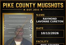 RAYMOND LAVONNE CURETON Pike County Kentucky arrest booking