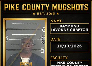 RAYMOND LAVONNE CURETON Pike County Kentucky arrest booking