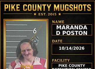 MARANDA D POSTON Pike County Kentucky arrest booking