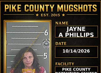 JAYNE A PHILLIPS Pike County Kentucky arrest booking