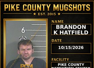 BRANDON K HATFIELD Pike County Kentucky arrest booking
