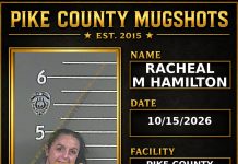 RACHEAL M HAMILTON Pike County Kentucky arrest booking