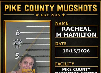 RACHEAL M HAMILTON Pike County Kentucky arrest booking