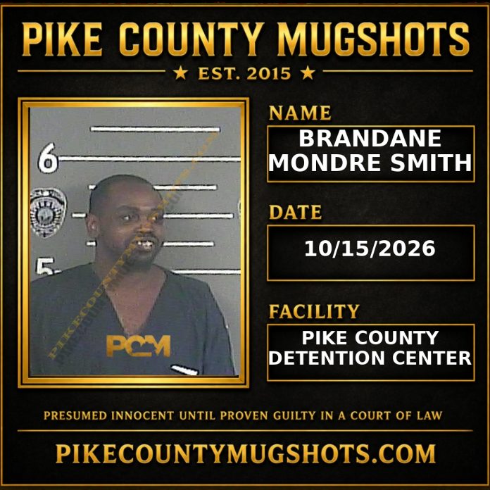BRANDANE MONDRE SMITH Pike County Kentucky arrest booking