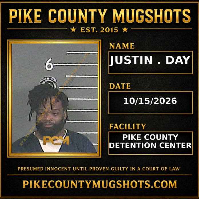 JUSTIN . DAY Pike County Kentucky arrest booking