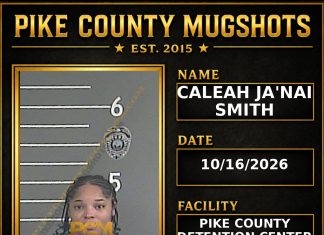 CALEAH JA'NAI SMITH Pike County Kentucky arrest booking
