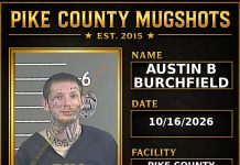 AUSTIN B BURCHFIELD Pike County Kentucky arrest booking