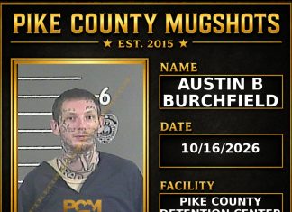AUSTIN B BURCHFIELD Pike County Kentucky arrest booking