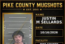 JUSTIN M SELLARDS Pike County Kentucky arrest booking