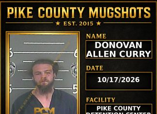 DONOVAN ALLEN CURRY Pike County Kentucky arrest booking