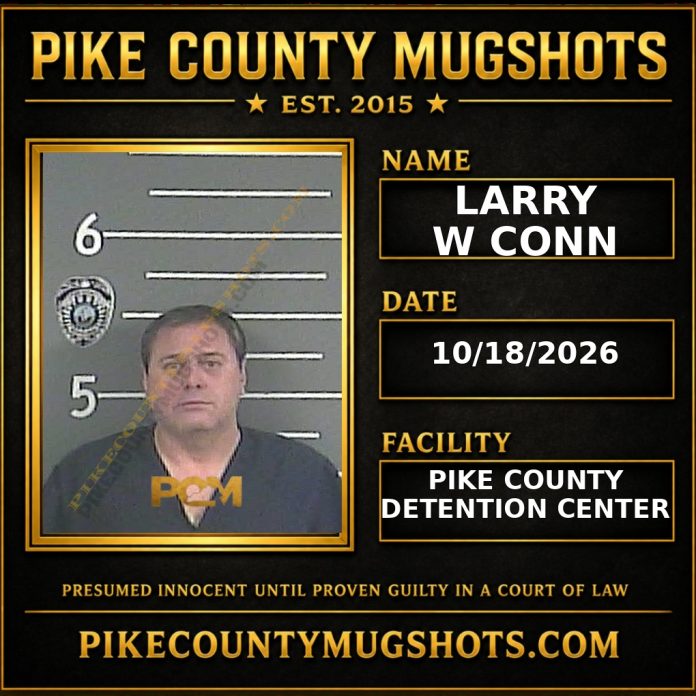 LARRY W CONN LARRY W CONN Pike County Kentucky arrest booking
