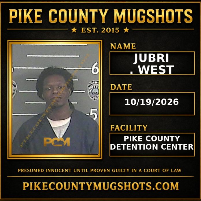 JUBRI . WEST Pike County Kentucky arrest booking