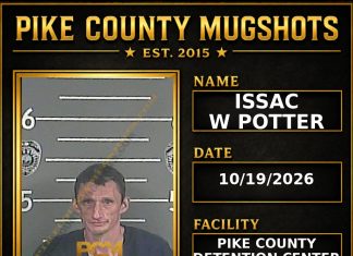 ISSAC W POTTER Pike County Kentucky arrest booking