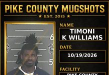 TIMONI K WILLIAMS Pike County Kentucky arrest booking