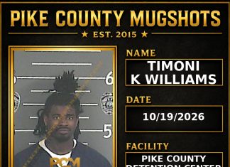 TIMONI K WILLIAMS Pike County Kentucky arrest booking