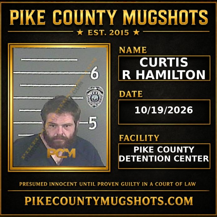 CURTIS R HAMILTON Pike County Kentucky arrest booking