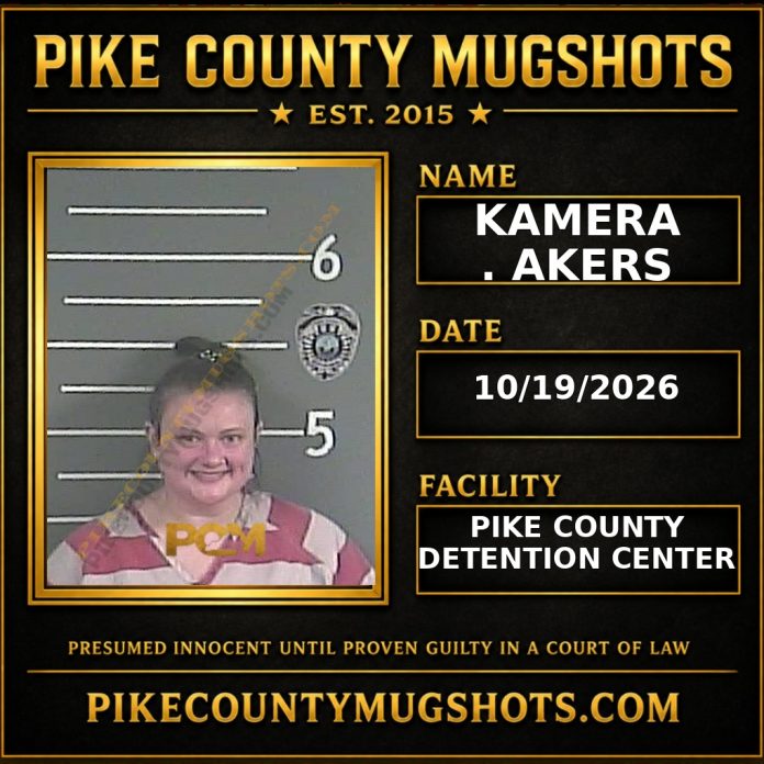 KAMERA . AKERS KAMERA . AKERS Pike County Kentucky arrest booking