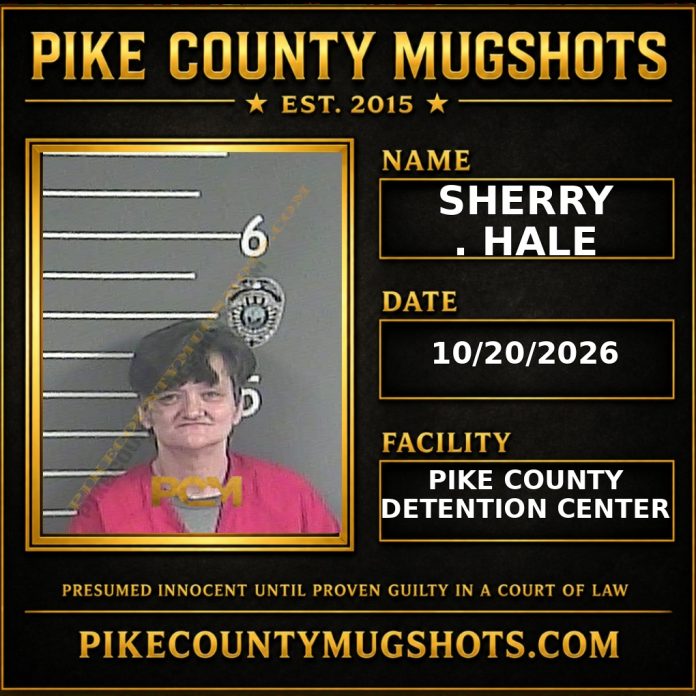 SHERRY . HALE Pike County Kentucky arrest booking