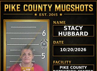 STACY HUBBARD Pike County Kentucky arrest booking