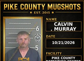 CALVIN . MURRAY Arrest Booking in Pike County Kentucky CALVIN . MURRAY Pike County Kentucky arrest booking