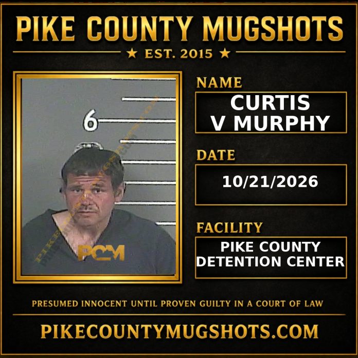 CURTIS V MURPHY Pike County Kentucky arrest booking