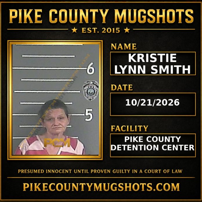 KRISTIE LYNN SMITH Pike County Kentucky arrest booking