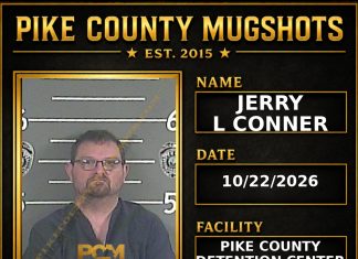 JERRY L CONNER Pike County Kentucky arrest booking