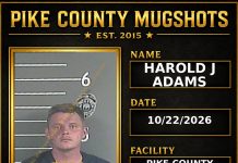 HAROLD J ADAMS Pike County Kentucky arrest booking