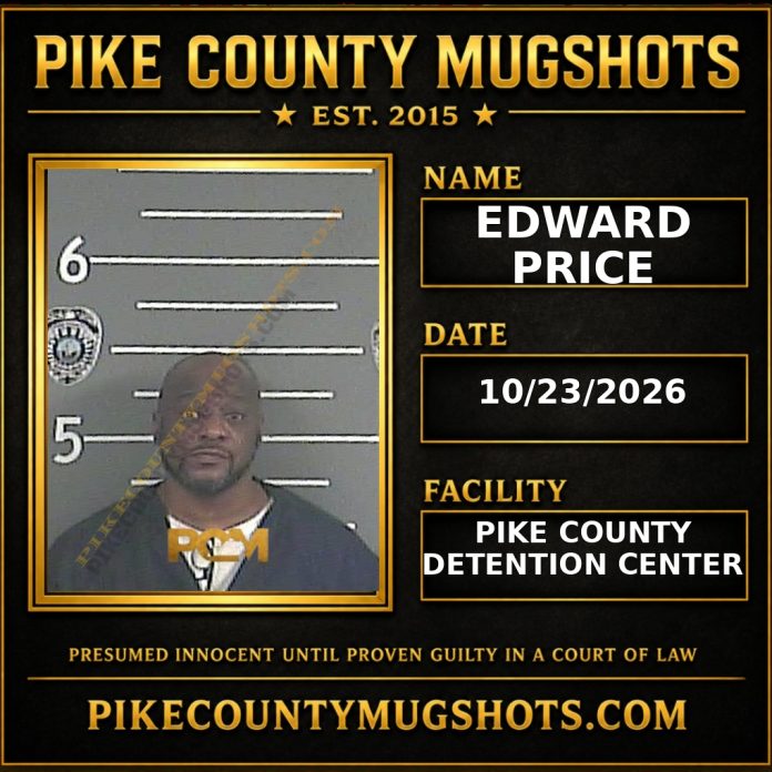EDWARD PRICE Pike County Kentucky arrest booking