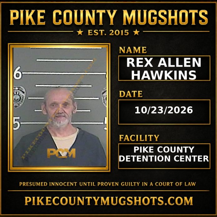 REX ALLEN HAWKINS Pike County Kentucky arrest booking