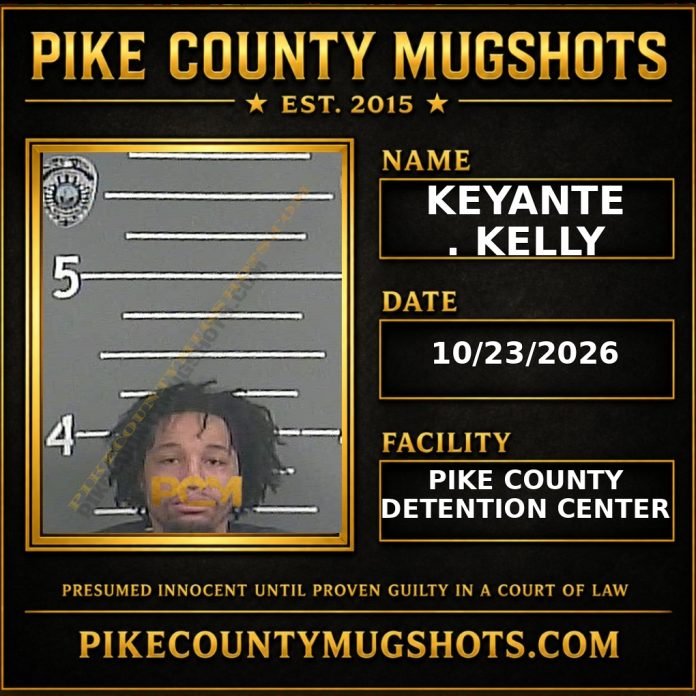 KEYANTE . KELLY Pike County Kentucky arrest booking