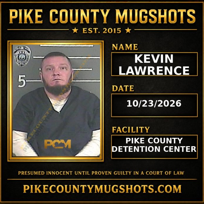 KEVIN LAWRENCE Pike County Kentucky arrest booking