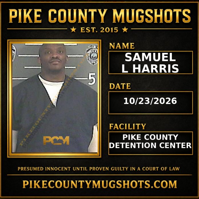 SAMUEL L HARRIS Pike County Kentucky arrest booking