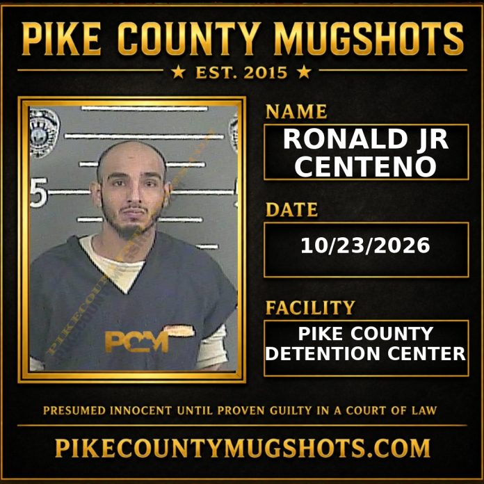 RONALD JR CENTENO Pike County Kentucky arrest booking