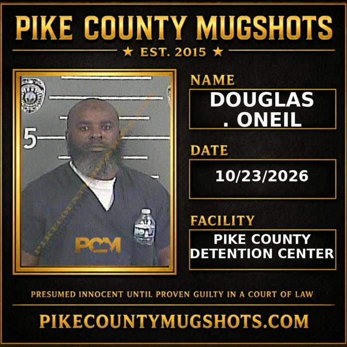DOUGLAS . ONEIL Pike County Kentucky arrest booking