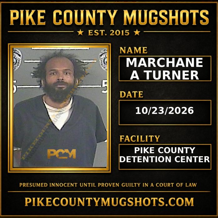 MARCHANE A TURNER Pike County Kentucky arrest booking