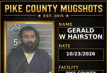 GERALD W HAIRSTON Pike County Kentucky arrest booking