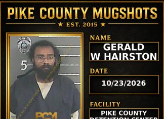 GERALD W HAIRSTON Pike County Kentucky arrest booking