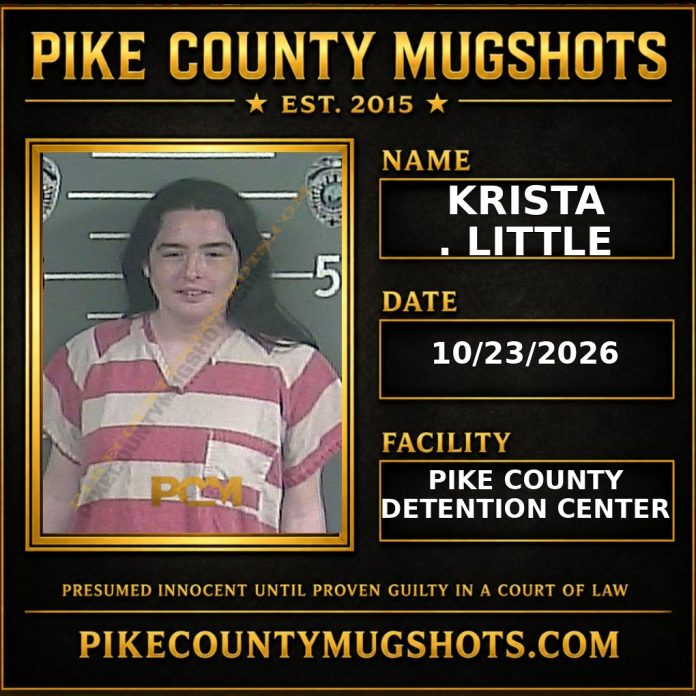 KRISTA . LITTLE Pike County Kentucky arrest booking