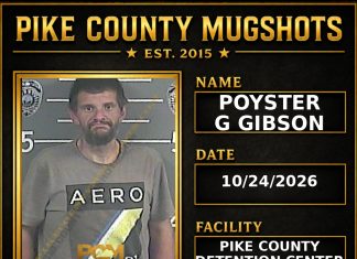 POYSTER G GIBSON Pike County Kentucky arrest booking
