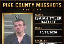 ISAIAH TYLER RATLIFF Pike County Kentucky arrest booking