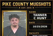 TANNER C HUNT Pike County Kentucky arrest booking