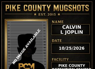 CALVIN L JOPLIN Pike County Kentucky arrest booking