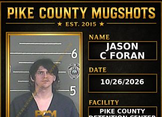 JASON C FORAN Pike County Kentucky arrest booking