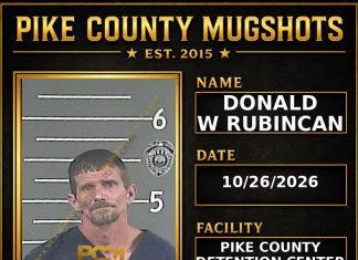 DONALD W RUBINCAN Pike County Kentucky arrest booking