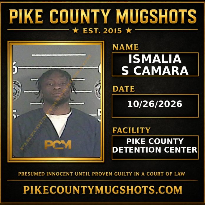 ISMALIA S CAMARA Pike County Kentucky arrest booking