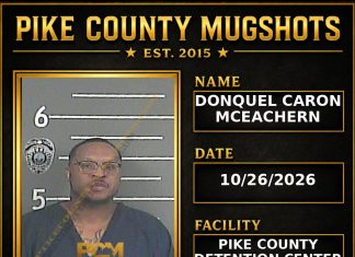DONQUEL CARON MCEACHERN Pike County Kentucky arrest booking