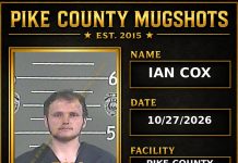 IAN COX Pike County Kentucky arrest booking
