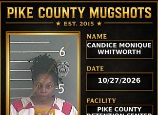 CANDICE MONIQUE WHITWORTH Arrest Booking in Pike County Kentucky CANDICE MONIQUE WHITWORTH Pike County Kentucky arrest booking